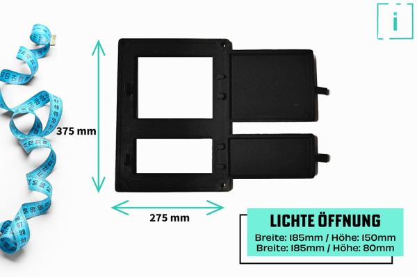 Innbee® Revisionstür 375x275 Backofentür Gusseisen Räucherei Ofentür Kacheltür